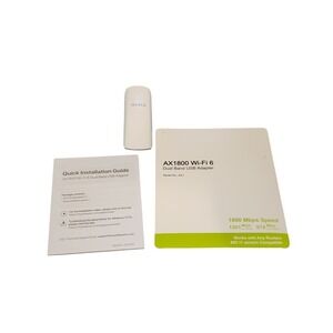 AX1800 Wi-Fi 6‎ Dual Band USB Adapter Wireless Internet Dongle AX1 Model Network